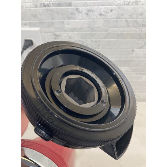 Dole Yonanas RARE Red Ice Cream Frozen Yogurt Maker (MISSING PUSHER) WORKS GREAT - Picture 6 of 7